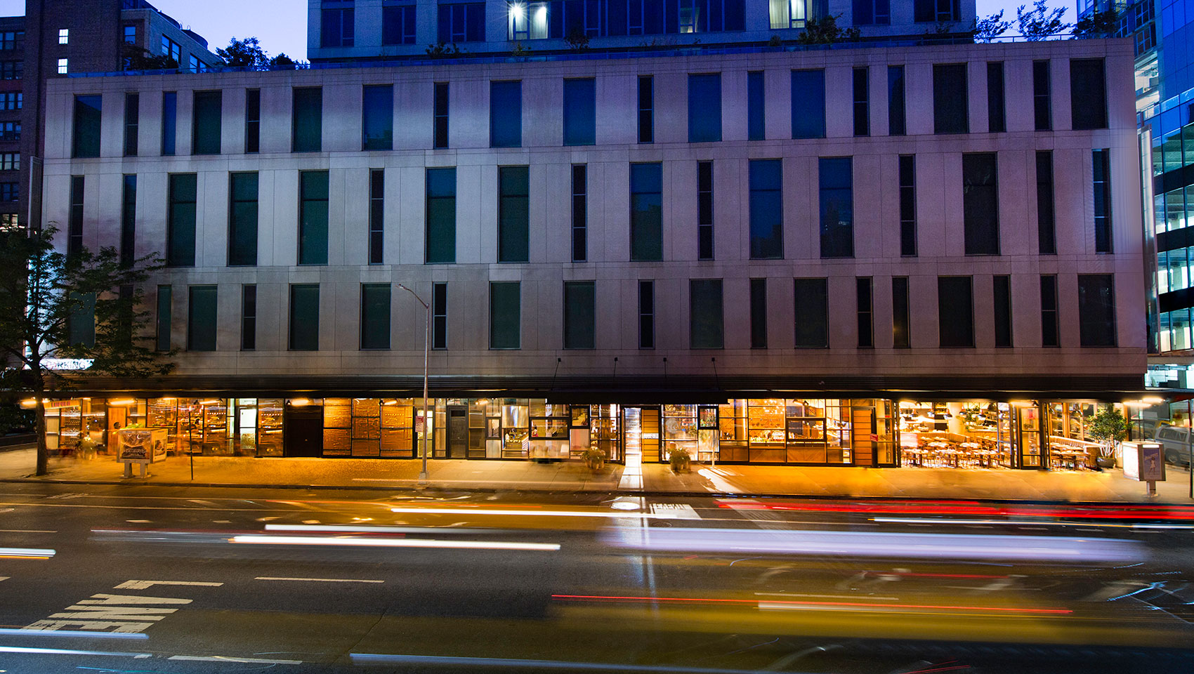 Kimpton Hotel Eventi sixth avenue entrance exterior